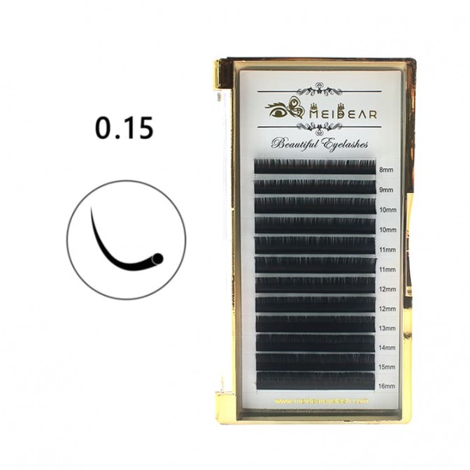 0.15mm Thickness Classic Eyelashes Extensions Manufacturer- V